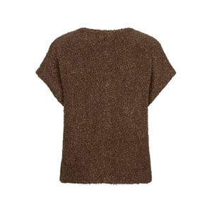 Red Button Rb sleeveless boucle mud