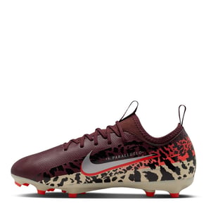 Boys Nike Zoom Mercurial Vapor 16 Juniors Firm Ground Football Boots in Burgundy/Print