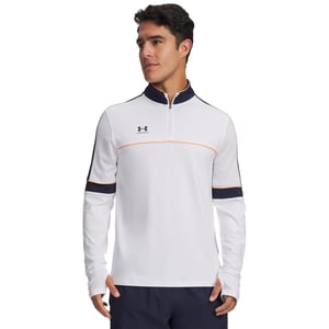 Men's Under Armour Challenger Tracksuit Top in White/Navy