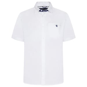 Kam Mens Plus Size Stretch Shirt Button Up Short Sleeve