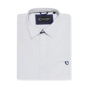 Kam Mens Plus Size Stretch Shirt Button Up Short Sleeve