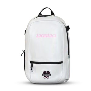 Brabo Backpack fun white/holo hockey rugzak -