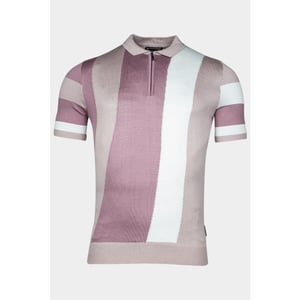 Giordano Polo korte mouw enzo knitted polo melange ver 516593/40