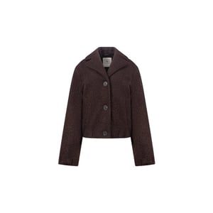 Nukus Nkf12010 334 madelin jacket boucle chocolate