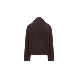 Nukus Nkf12010 334 madelin jacket boucle chocolate