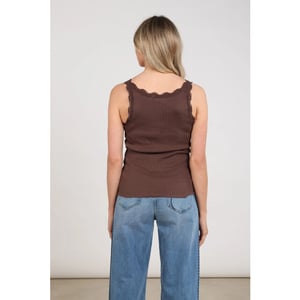 Nukus Nkf06003 334 maddie singlet lace chocolate