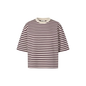 mbyM Emrys-m t-shirt purple sugar stripe -