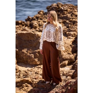 Nukus Nkf09059 385 lieve pants espresso