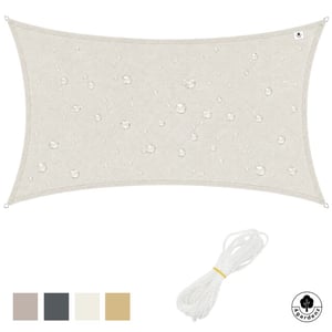 4gardenz Schaduwdoek waterafstotend rechthoek 4x6 mtr -