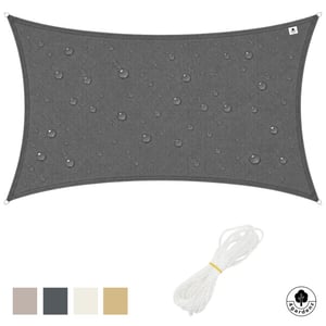 4gardenz Schaduwdoek waterafstotend rechthoek 5x6 mtr -