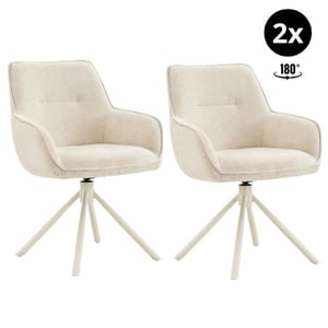 Multifurn Eetkamerstoel mika (set van 2)