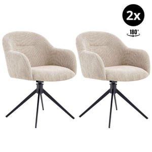 Multifurn Eetkamerstoel juul (set van 2)