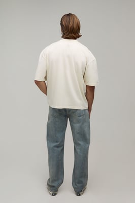Oversized Boxy Nirvana License Print T-Shirt