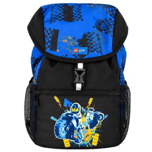 Lego 13L City Race Kindergarten Kids Black Backpack