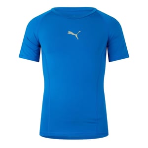 Men's Puma Liga Baselayer Tee Ss T-Shirt in Electric Blue