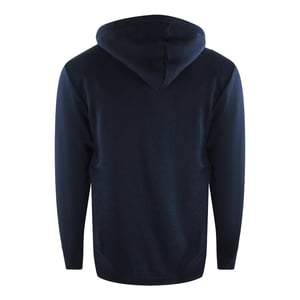 Love Moschino Navy Blue Hoodie White Box Logo