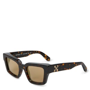 Accessories Off White Richardson Rectangle Full Rim Sunglasses in Dark Havana