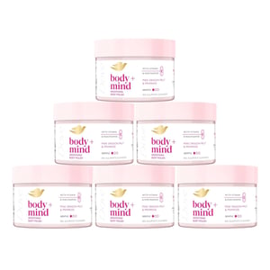 Dove Body + Mind Smoothing Body Scrub, Dragon Fruit, 295ml, 6 Pack