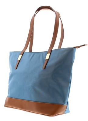 Womens Nylon Shoulder Bag Blair Zip Fastening blue