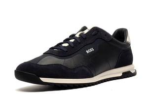 Hugo Boss Zayn Low ITSD Mens Leather Trainers