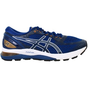 Asics Gel-Nimbus 21 Mens Blue Running Shoes