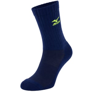 Mizuno 1-Pack Team Navy Mid Volley Socks