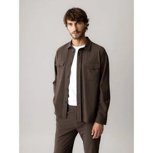 Mos Mosh 503851 769 mosmosh gallery mmgbirk traver overshirt chocolate brown