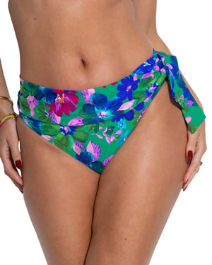 80008R Pour Moi Getaway Fold Over Tie Bikini Brief -
