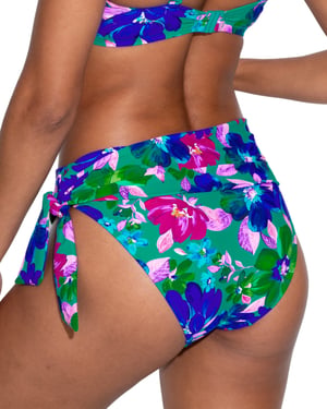80008R Pour Moi Getaway Fold Over Tie Bikini Brief -