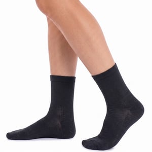 6 Paar Heren Executive Mid-Calf Naadloze Sokken S9901