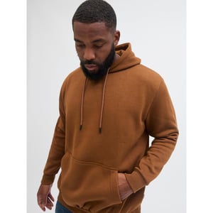 Jack & Jones Big Size Mens Pullover Hoodie Relaxed Fit