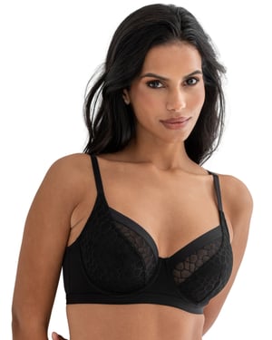 99501 Pour Moi Geo Sculpt Underwired Bra -
