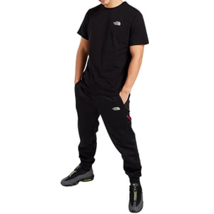The North Face Mens SS Tee Simple Dome Reflective Logo Black T-Shirt