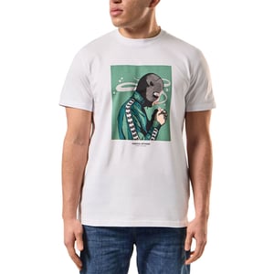 Weekend Offender Mens T Shirts Fumo Graphic Crew Neck Short Sleeve Cotton Tee