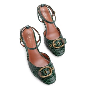 Kurt Geiger London Mayfair Closed Toe Sandal Heels