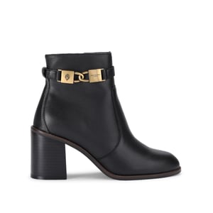 Kurt Geiger London Leather Kingsley Block Ankle Boots