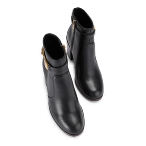 Kurt Geiger London Leather Kingsley Block Ankle Boots
