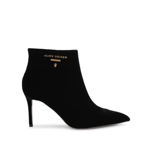 Kurt Geiger London Velvet Stiletto Ankle Boots