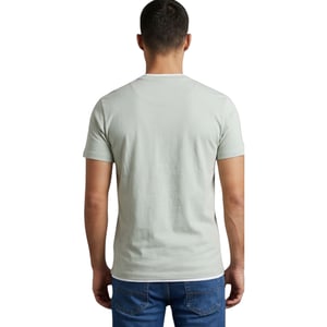 Mens T Shirts Short Sleeve Layered Collar Crew Neck Summer Basic Tee Pullover