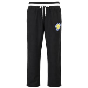 Mitchell & Ness NBA Golden State Warriors Reversed Fleece Tearaway Mens Black Track Pants