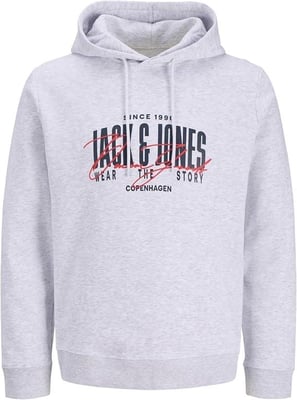 Jack & Jones Men's Hoodie Hooded Pullover
