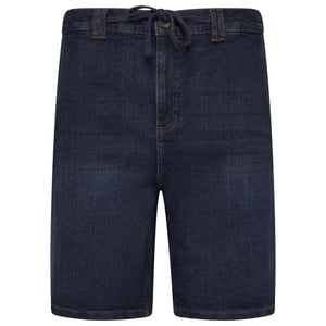 KAM Mens Big & Tall Denim Shorts