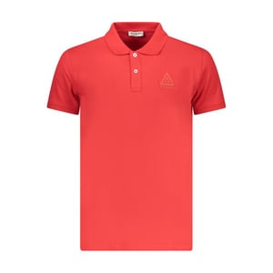 Iceberg Rosso Cotton Mens Polo Shirt