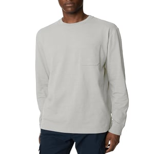 M&S Mens Long Sleeve T Shirt Pure Soft Cotton Crew Neck Oversized Fit Winter Tee