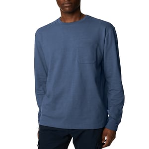 M&S Mens Long Sleeve T Shirt Pure Soft Cotton Crew Neck Oversized Fit Winter Tee