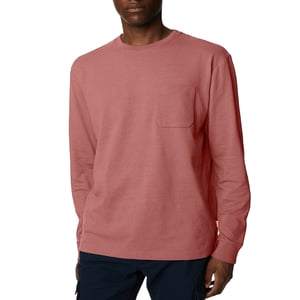 M&S Mens Long Sleeve T Shirt Pure Soft Cotton Crew Neck Oversized Fit Winter Tee