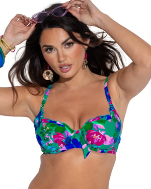 80012R Pour Moi Getaway Convertible Underwired Bikini Top -