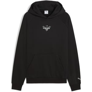 Men's Puma Melo Alwayz On 1 Performance Hoodie in Black/Silver
