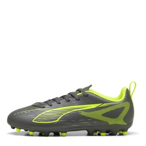 Boys Puma Kids Firm Ground Football Boots in Matte Aged Sil