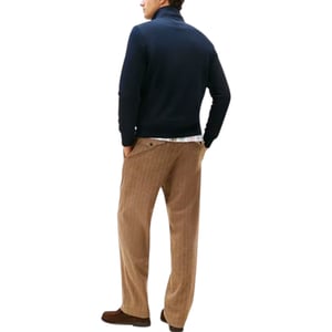 Tommy Hilfiger Mens Sweatshirts Regular Fit Logo Mock Turtleneck Half-Zip Sweats